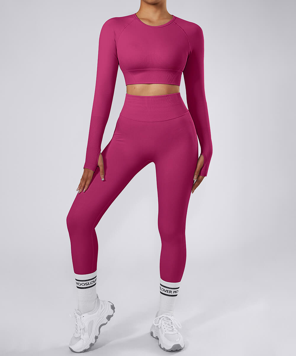 Conjunto 3 Peças com Blusa Rosa Zafire