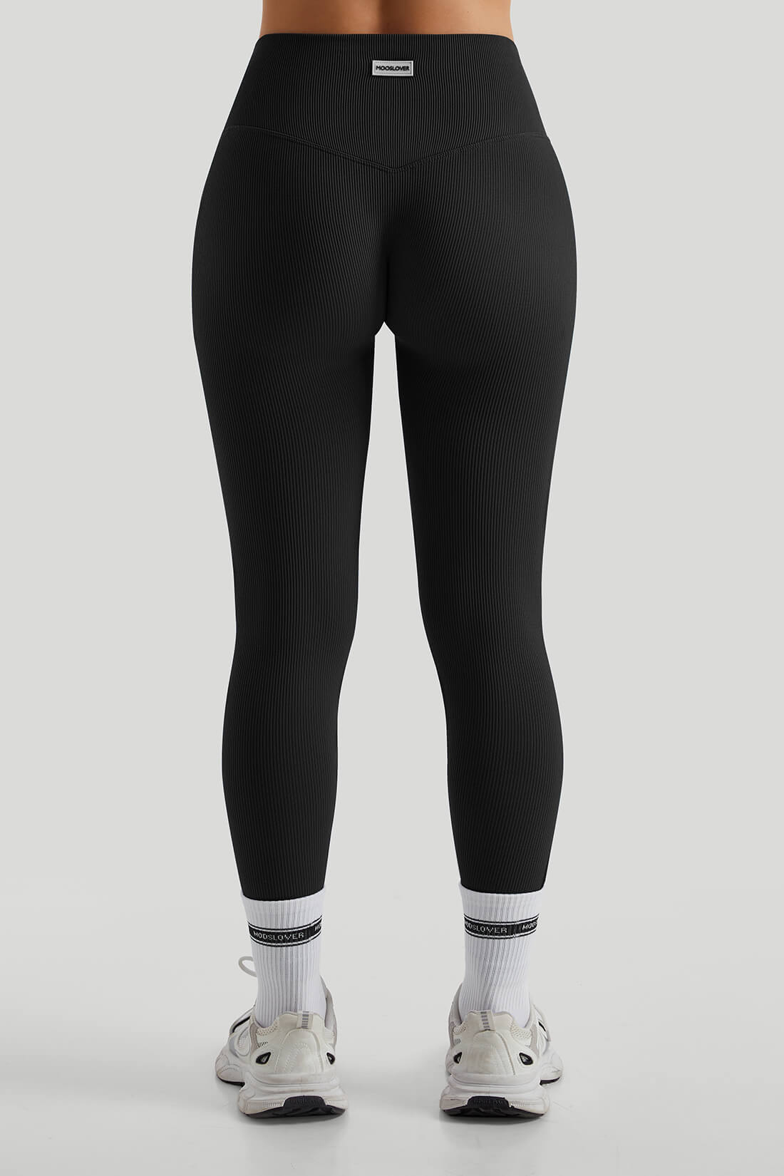 Legging Cintura Alta com Costura - Estilo e Conforto Preto Zafire