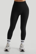 Legging Cintura Alta com Costura - Estilo e Conforto Preto Zafire