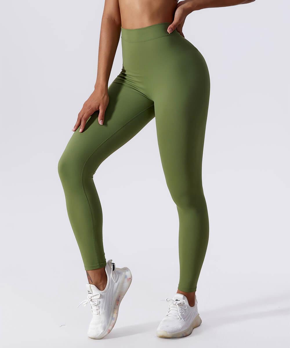 Legging Modeladora com V nas Costas Verde Zafire