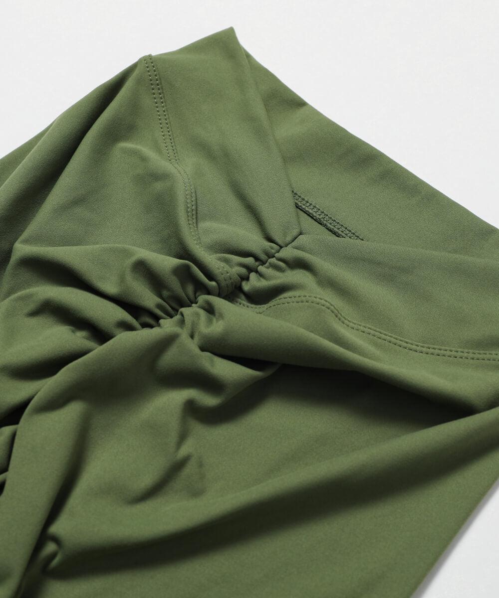 Legging Modeladora com V nas Costas Verde Zafire