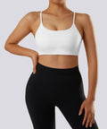 Sutia com Alcas Multiplas – Estilo e Suporte com Costas Abertas Branco Zafire