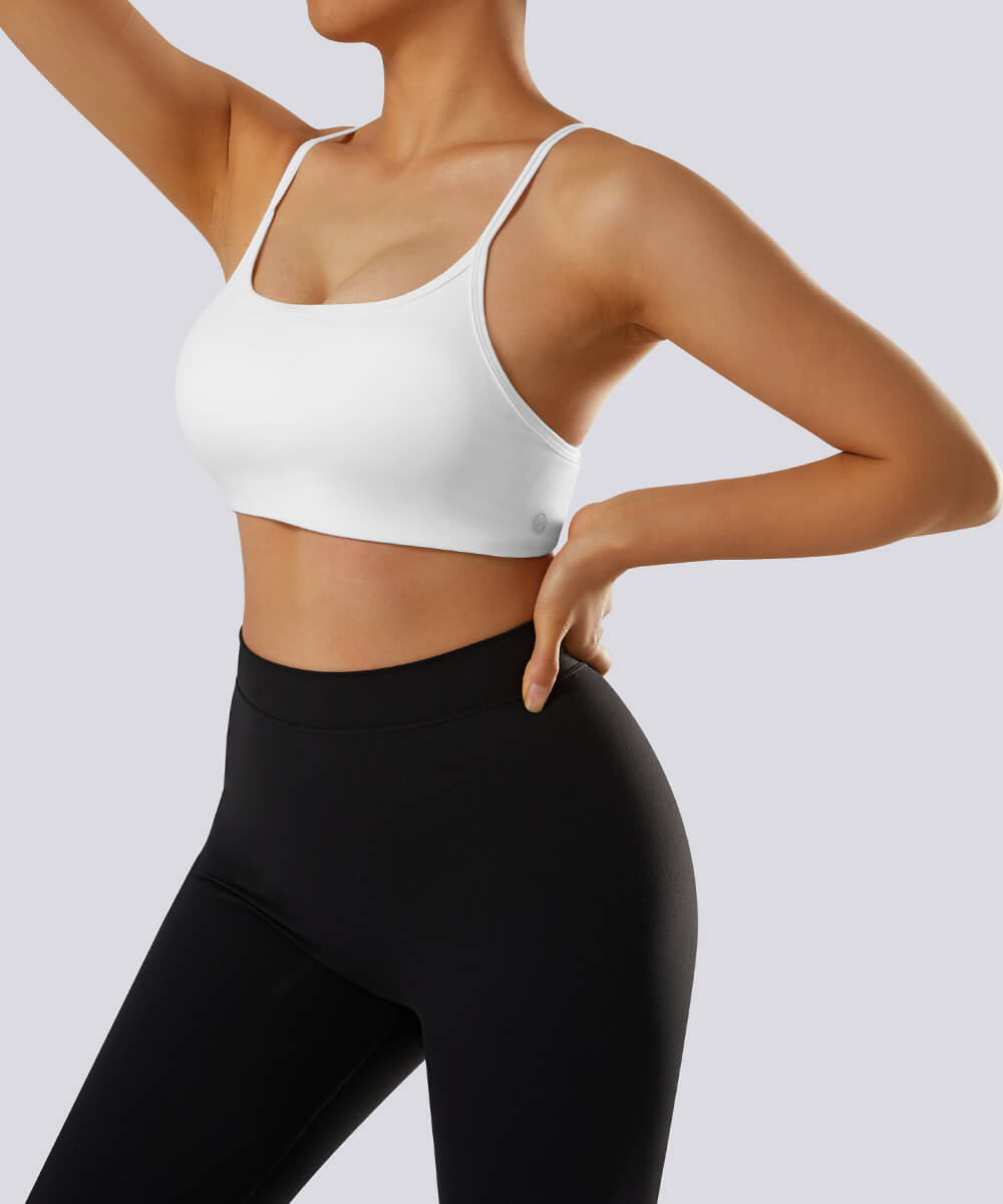 Sutia com Alcas Multiplas – Estilo e Suporte com Costas Abertas Branco Zafire