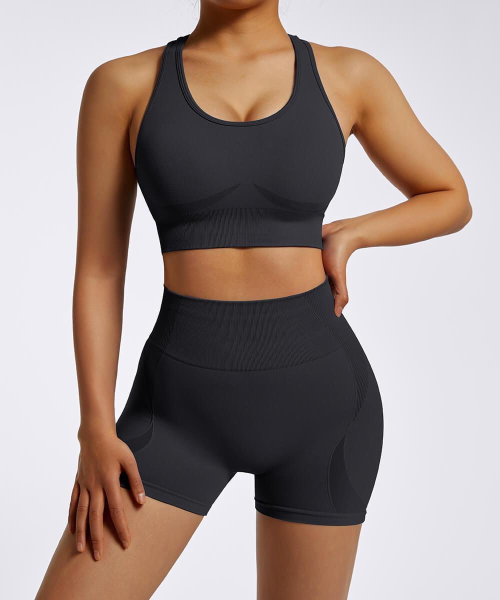 Top Esportivo com Alças Múltiplas – Suporte e Conforto Preto Zafire