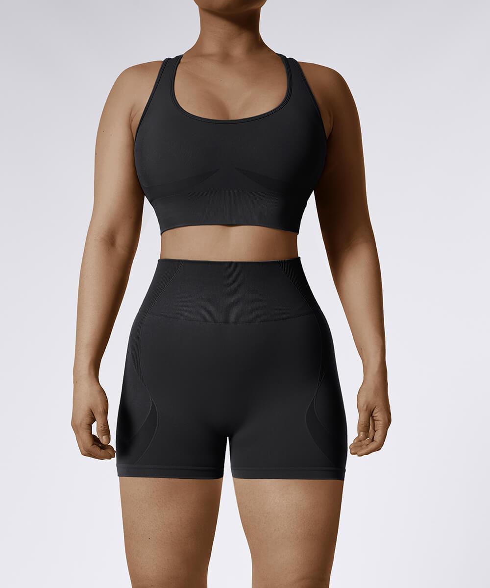 Top Esportivo com Alças Múltiplas – Suporte e Conforto Preto Zafire