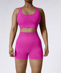 Top Esportivo com Alças Múltiplas – Suporte e Conforto Rosa Zafire