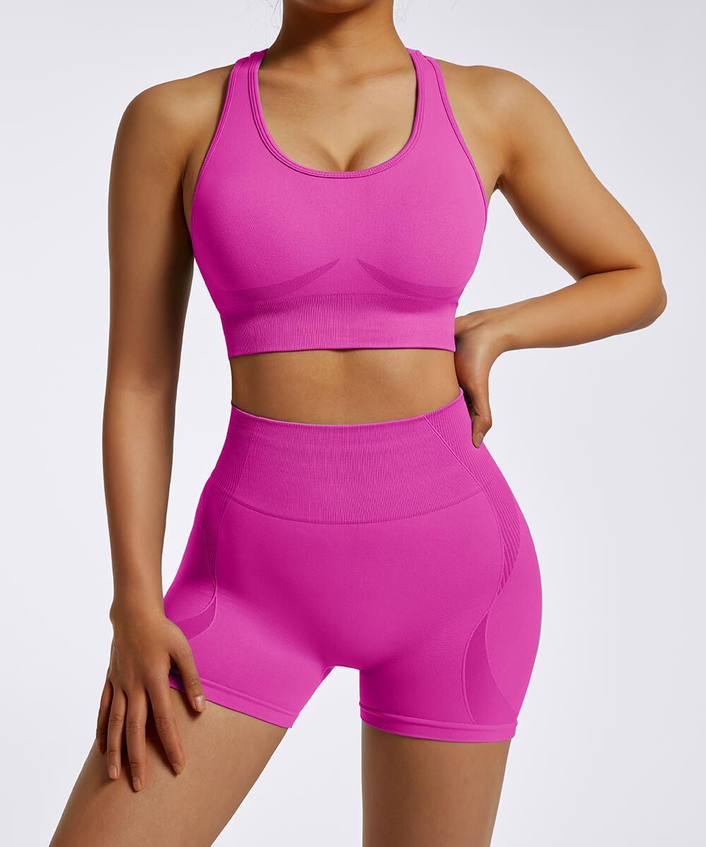 Top Esportivo com Alças Múltiplas – Suporte e Conforto Rosa Zafire